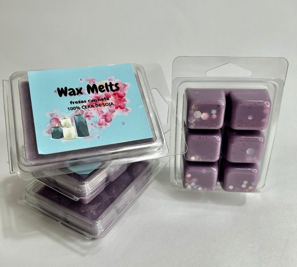 CERA PERFUMADA FRESAS CON NATA